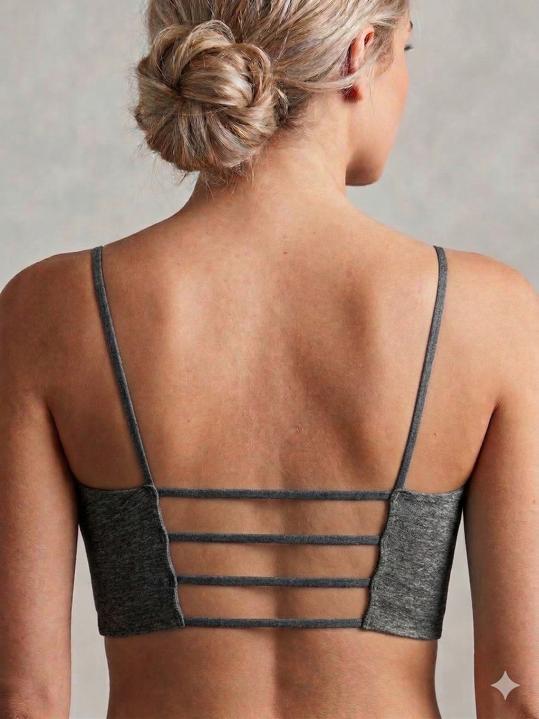 Ashel's silky stylish light padded bra