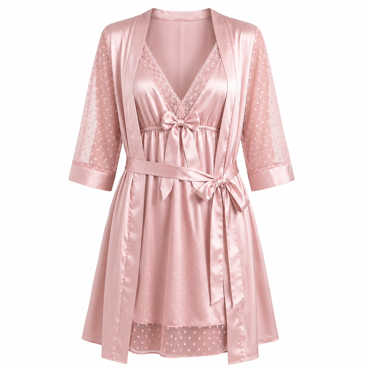 Ashel’s Midnight Luxe 3-Piece Nighty