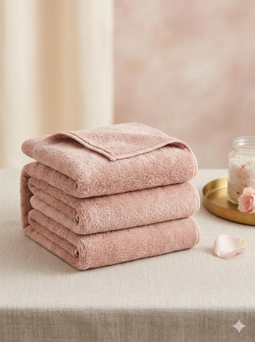 Ashel’s Feather Soft Fast Dry Bath & Beach Towel