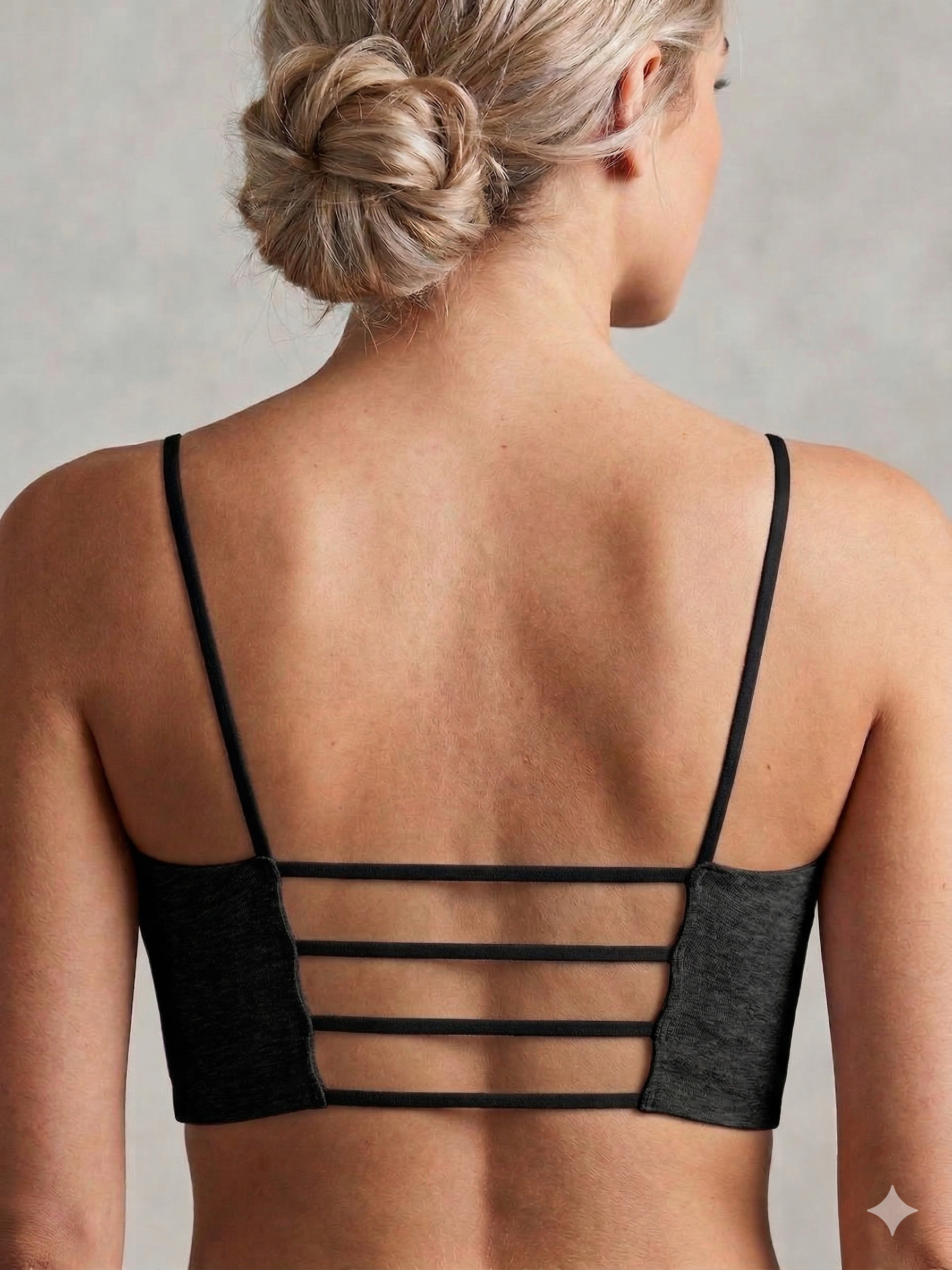 Ashel's silky stylish light padded bra