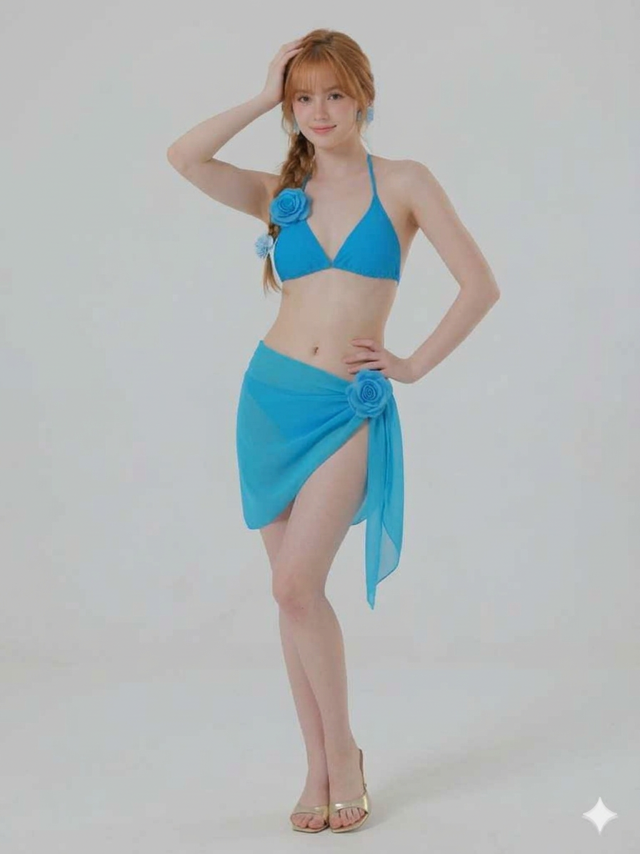 Ashel's Ocean Whisper Beachwear