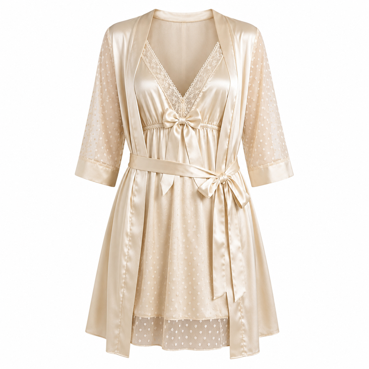 Ashel’s Midnight Luxe 3-Piece Nighty