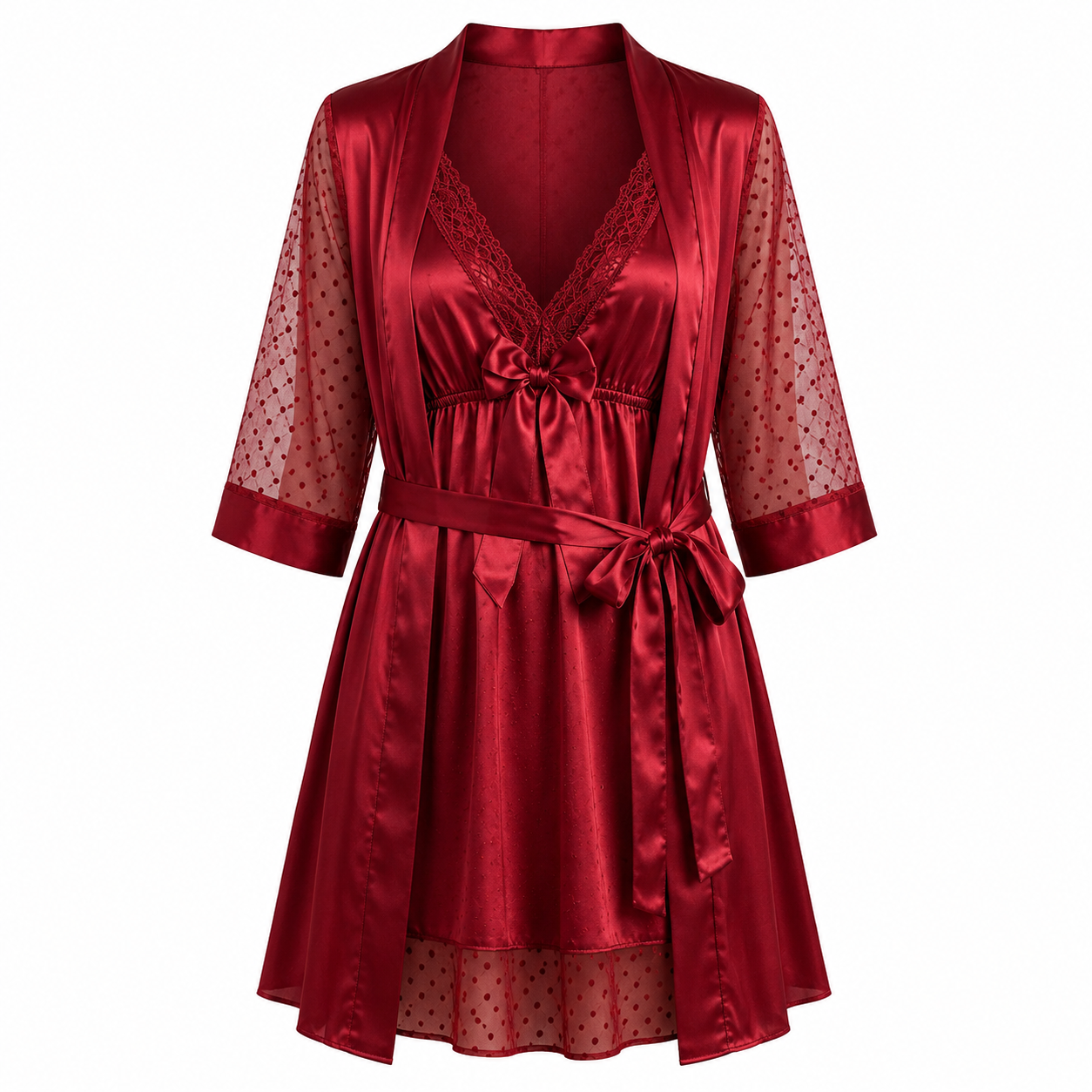 Ashel’s Midnight Luxe 3-Piece Nighty