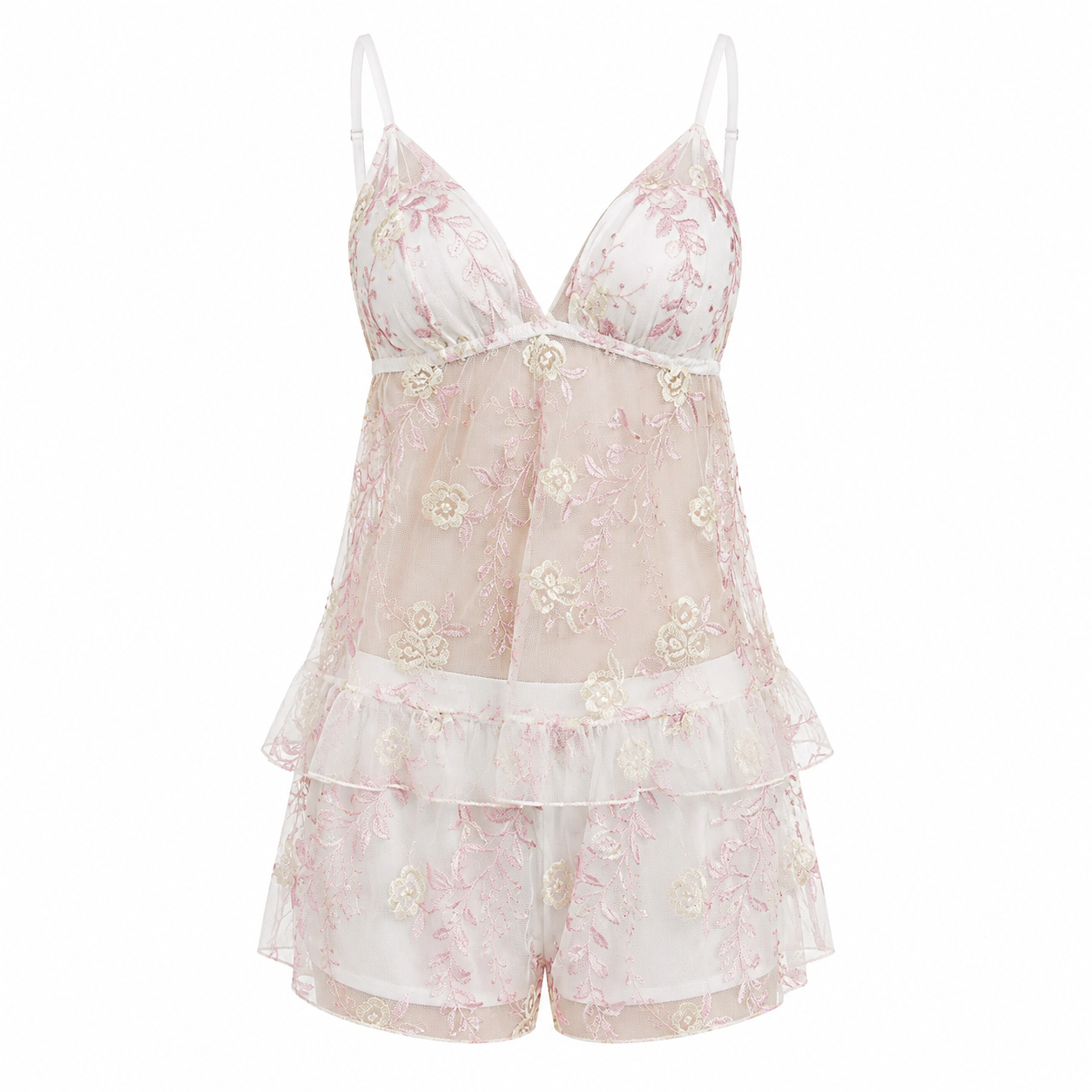 Ashel’s Premium Babydoll 2-Piece Nighty Set