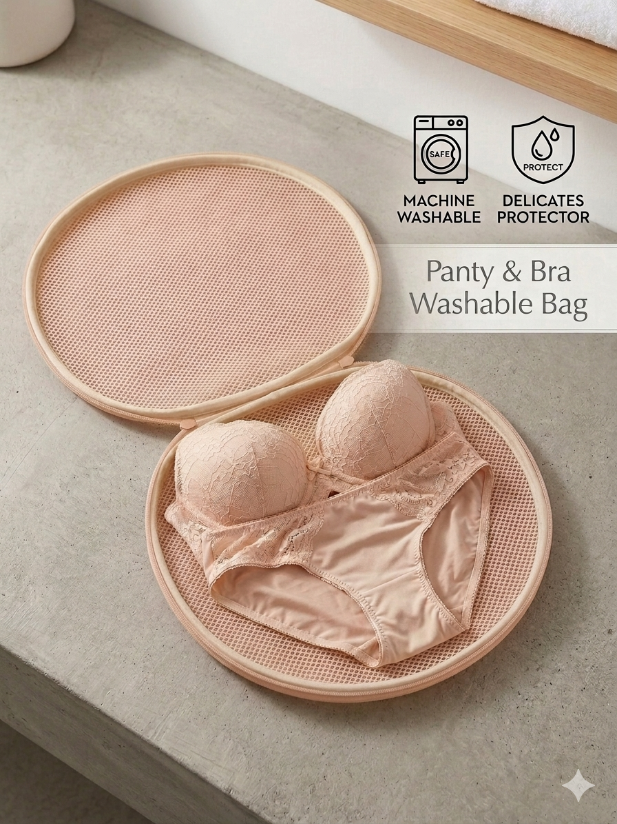 Ashel’s Bra Washing Laundry Care Small Bag