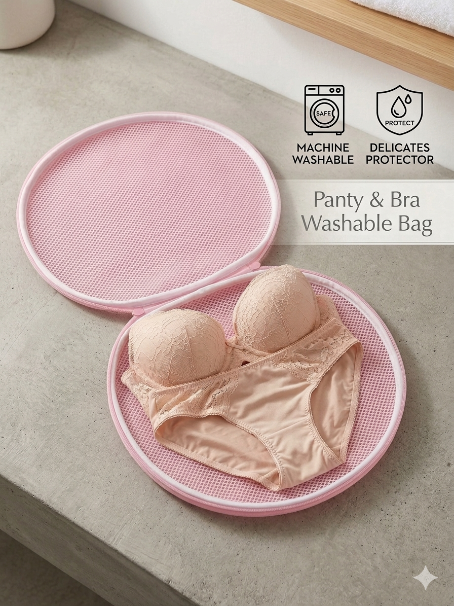 Ashel’s Bra Washing Laundry Care Small Bag